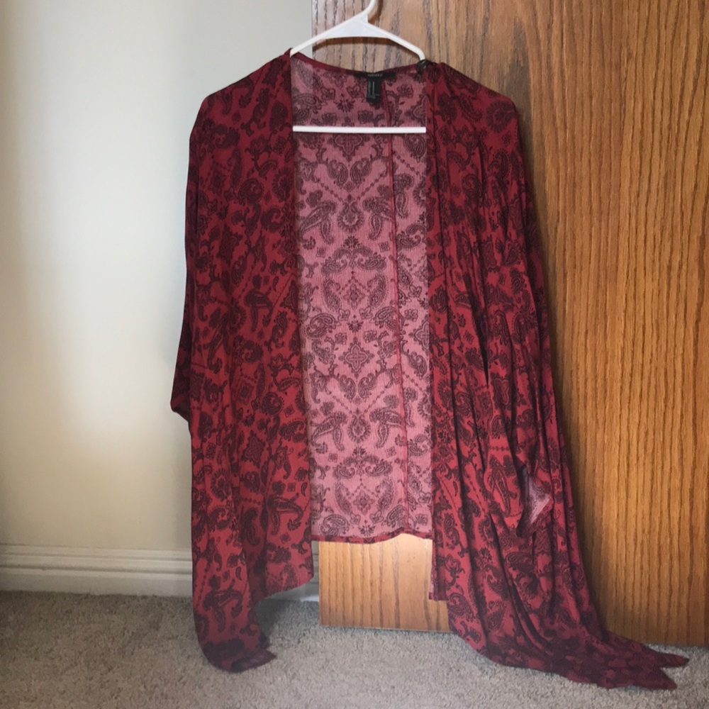 Black & Red cardigan